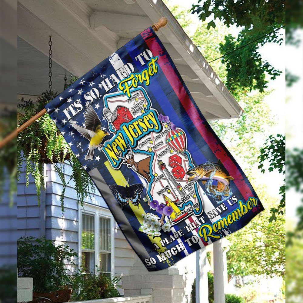 New Jersey – A Place That Gave Us So Much To Remember Flag