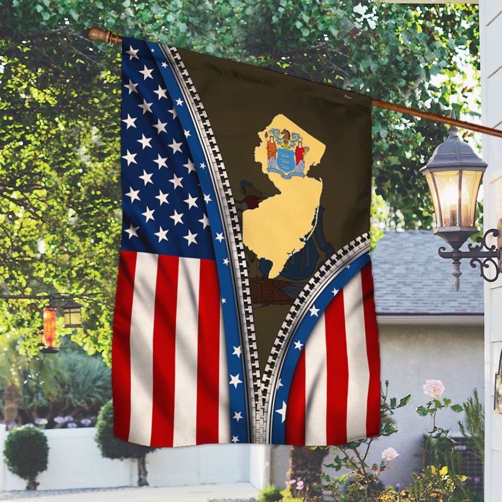 New Jersey Flag State Of Mind ANT218Fv23