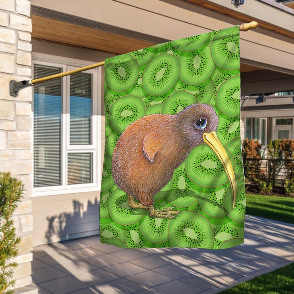 New Zealand Kiwi Bird Flag Happy New Zealand LNT855F
