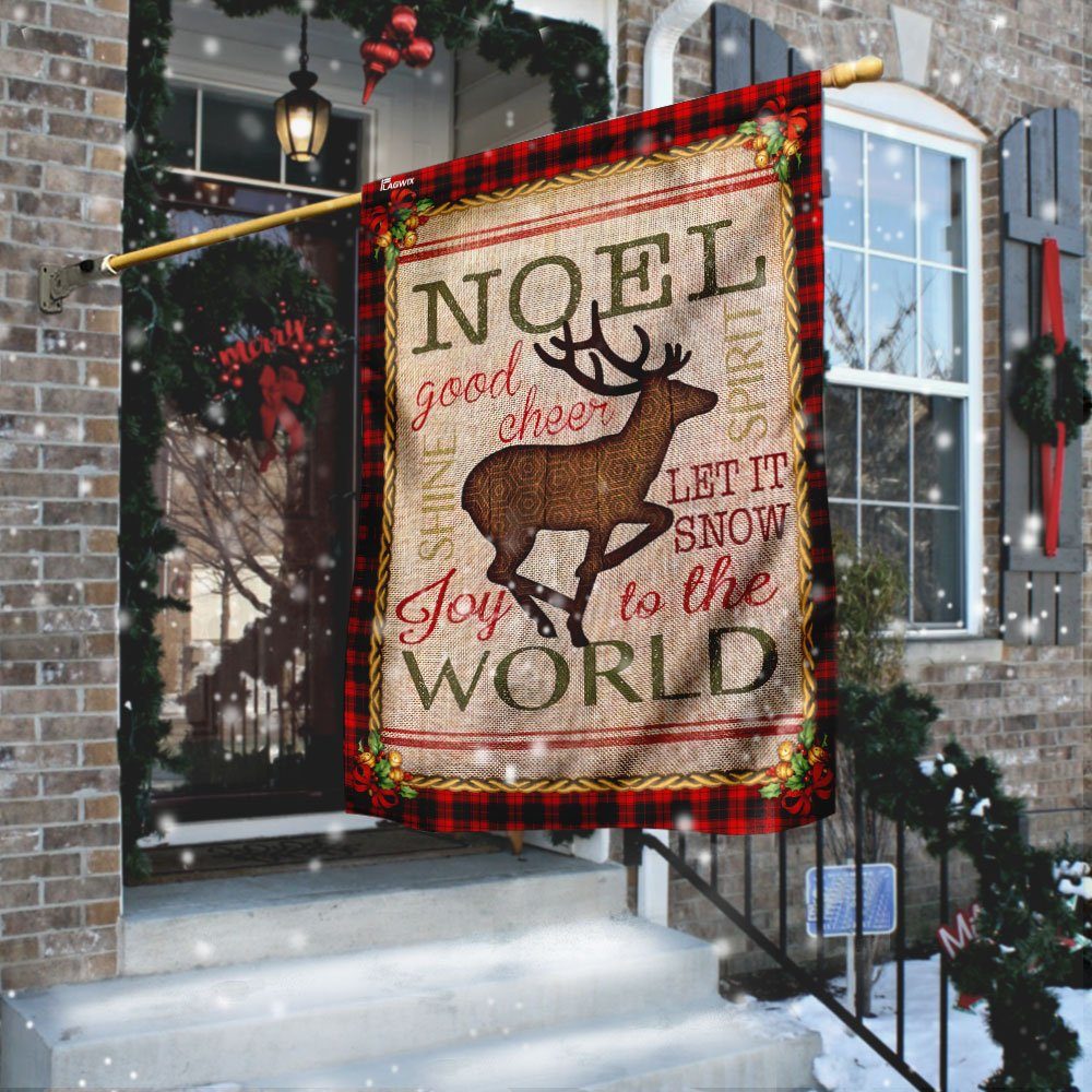 Noel Deer Flag