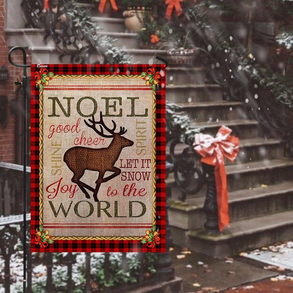 Noel Deer Flag