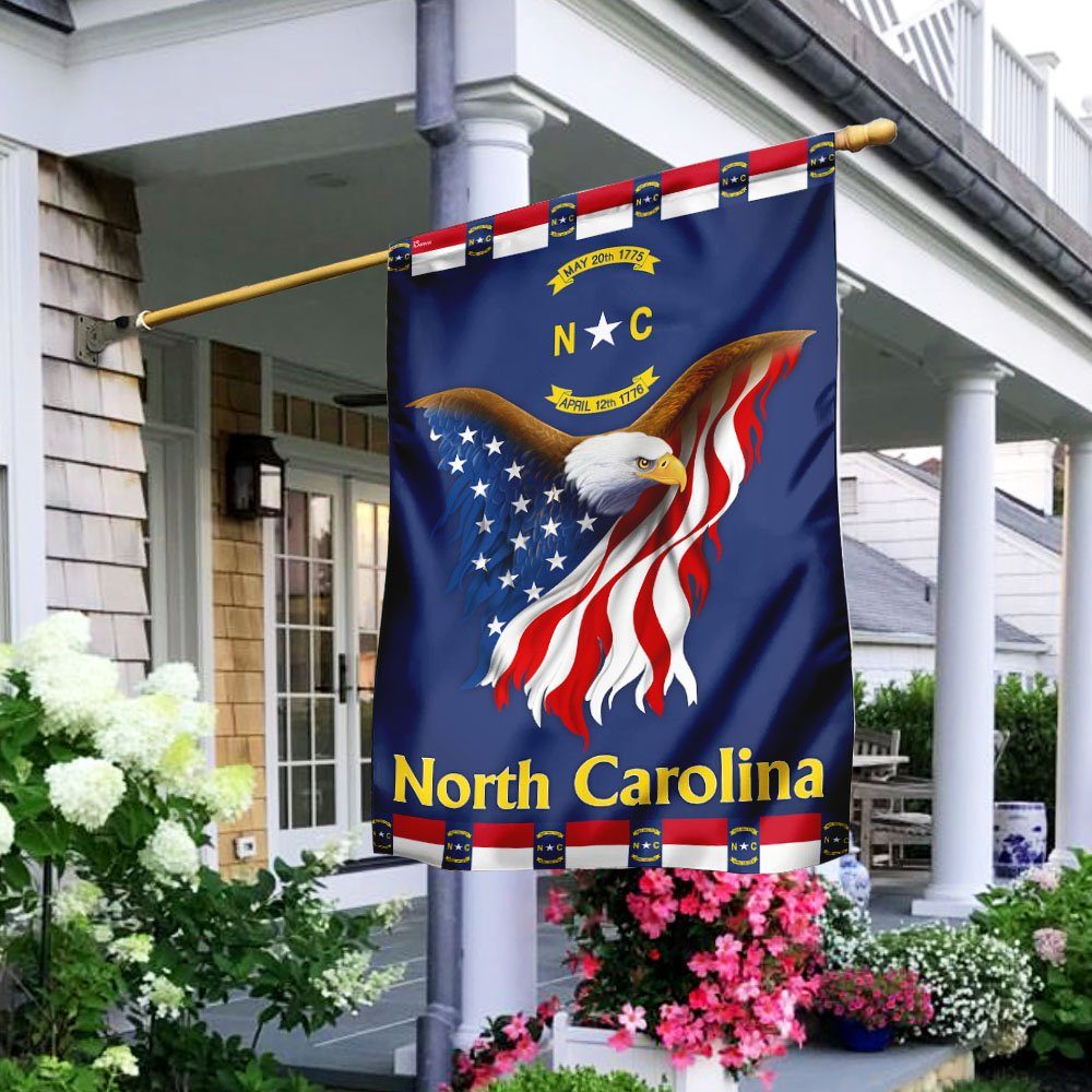 North Carolina Eagle Flag
