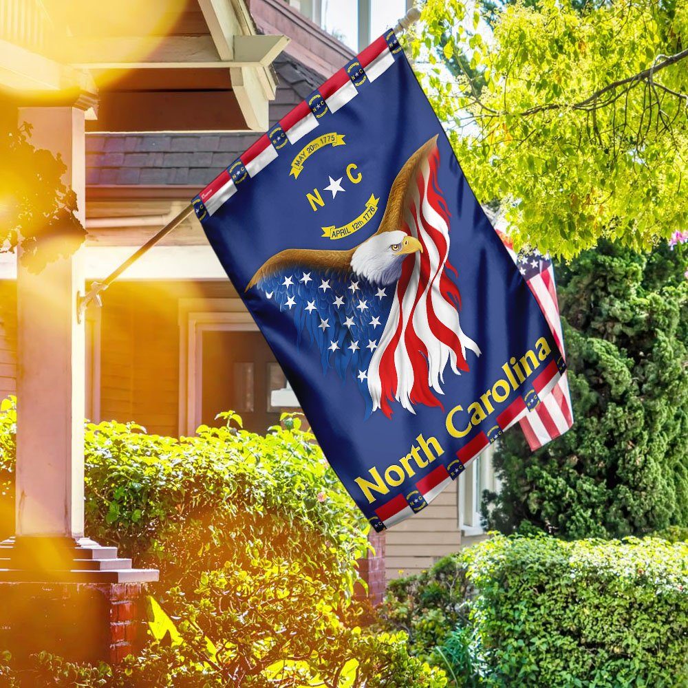 North Carolina Eagle Flag