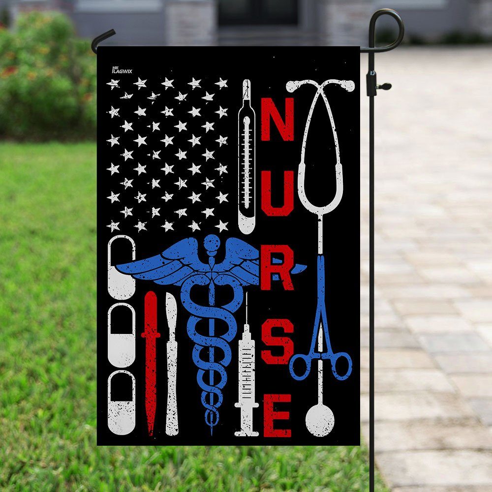 Nurse American Flag Nurse American Flag