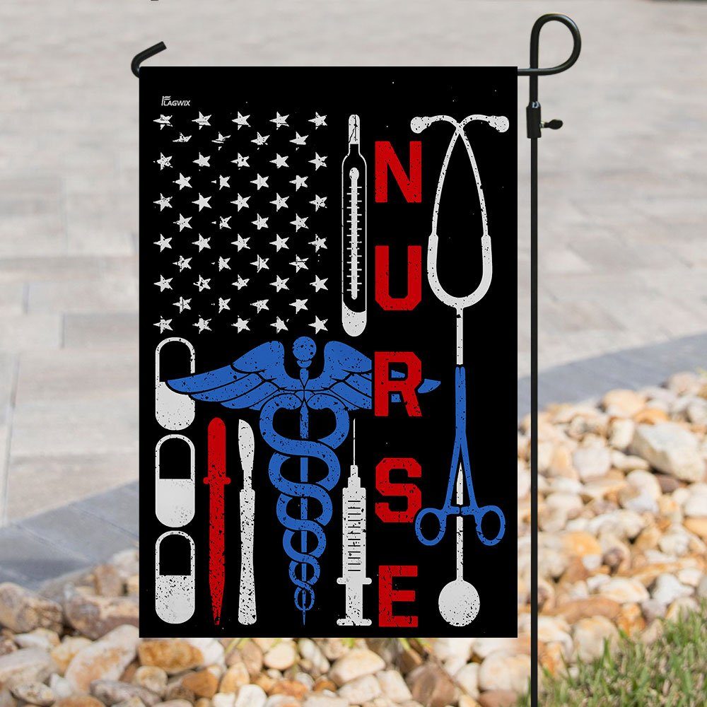 Nurse American Flag Nurse American Flag
