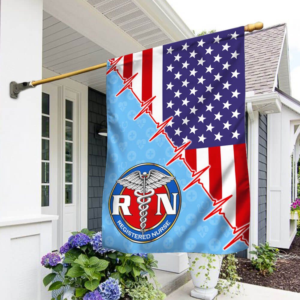 Nurse American Flag THB3419F