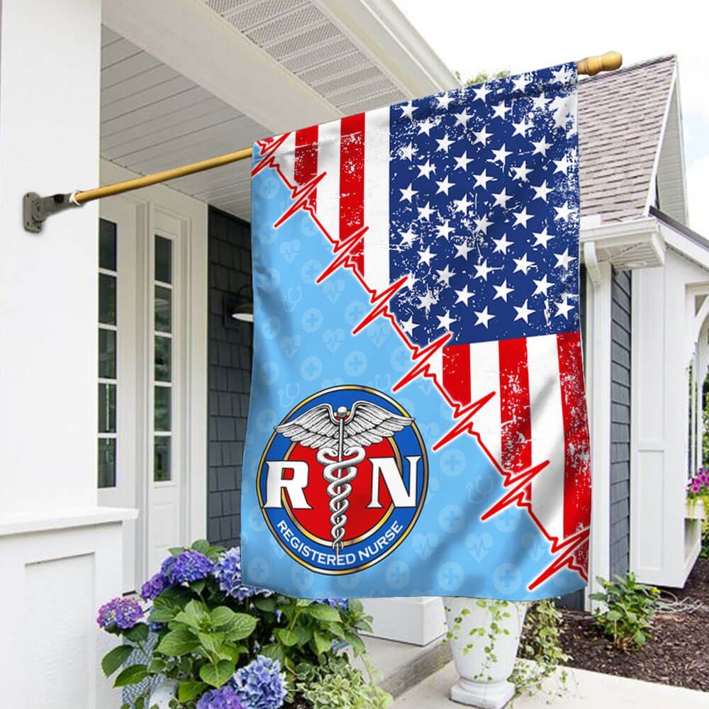 Nurse American Flag THB3419Fv2