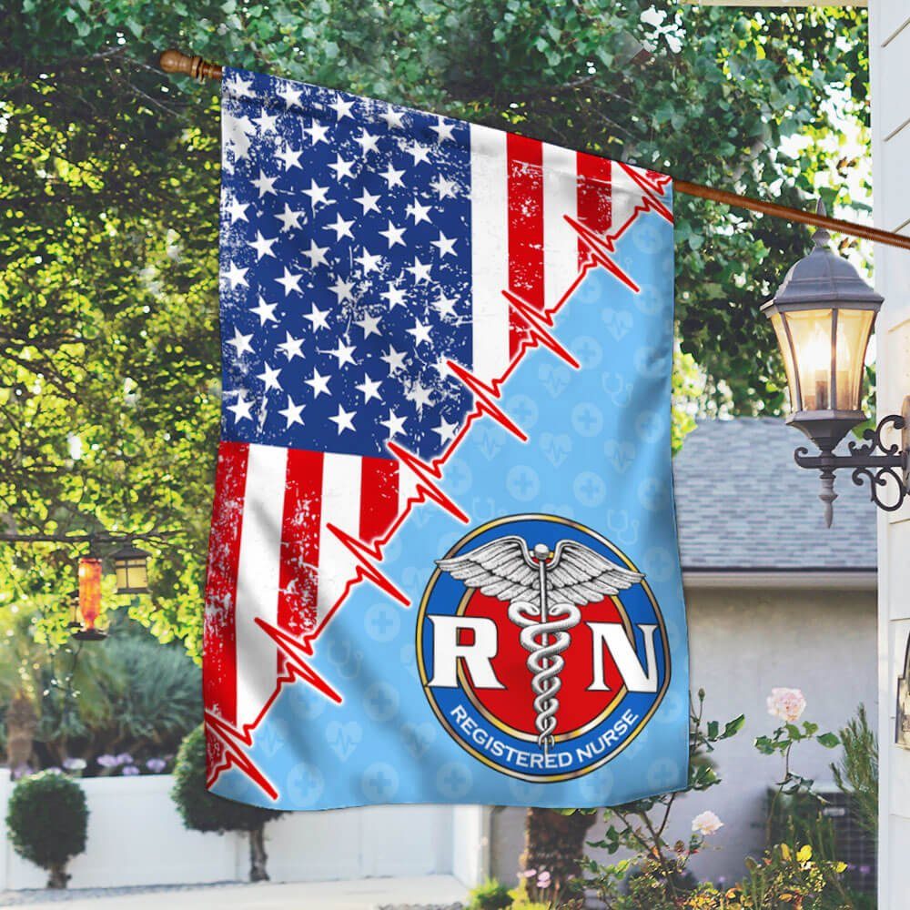 Nurse American Flag THB3419Fv2