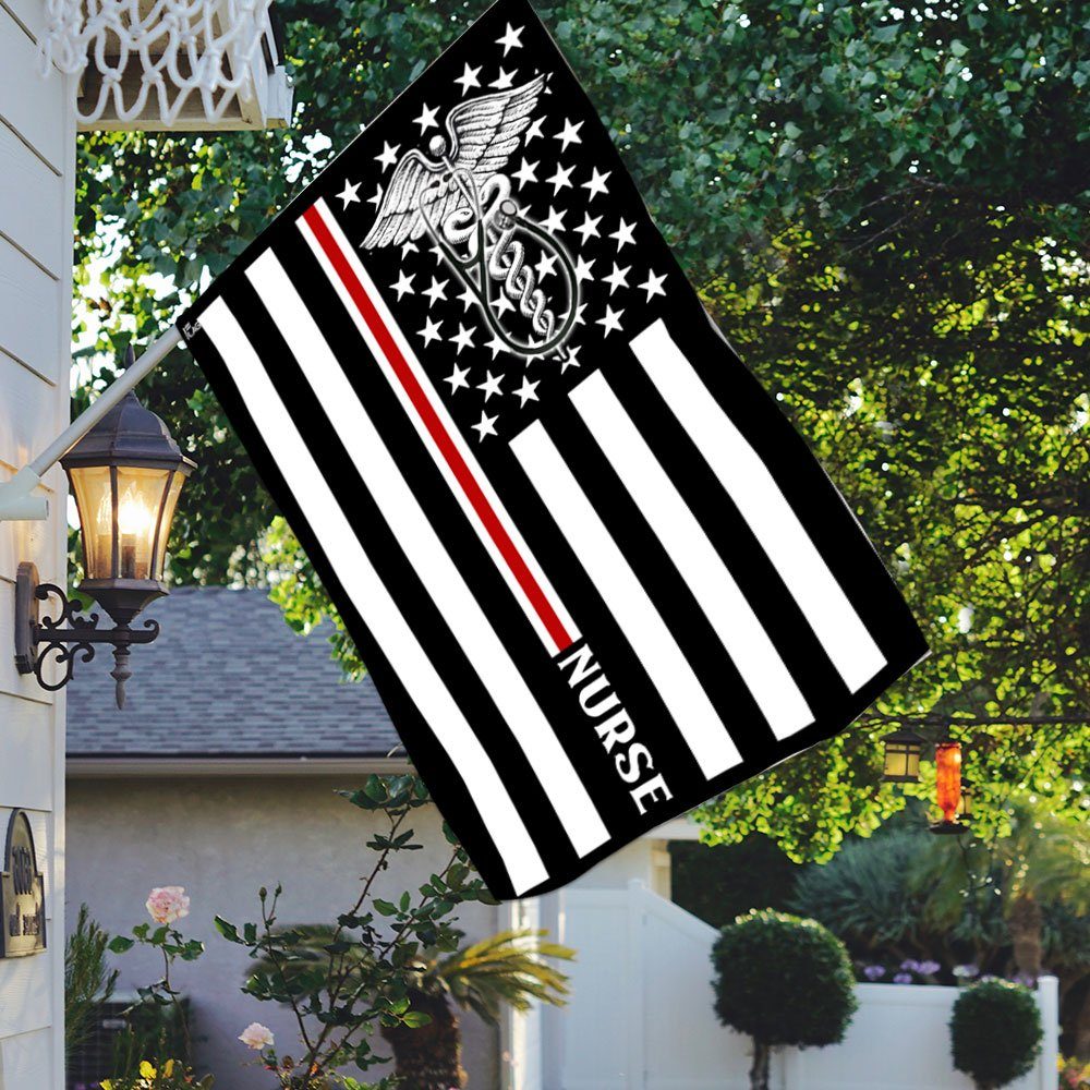 Nurse Flag Thin Red Line Nurse Flag TRN1388Fv1