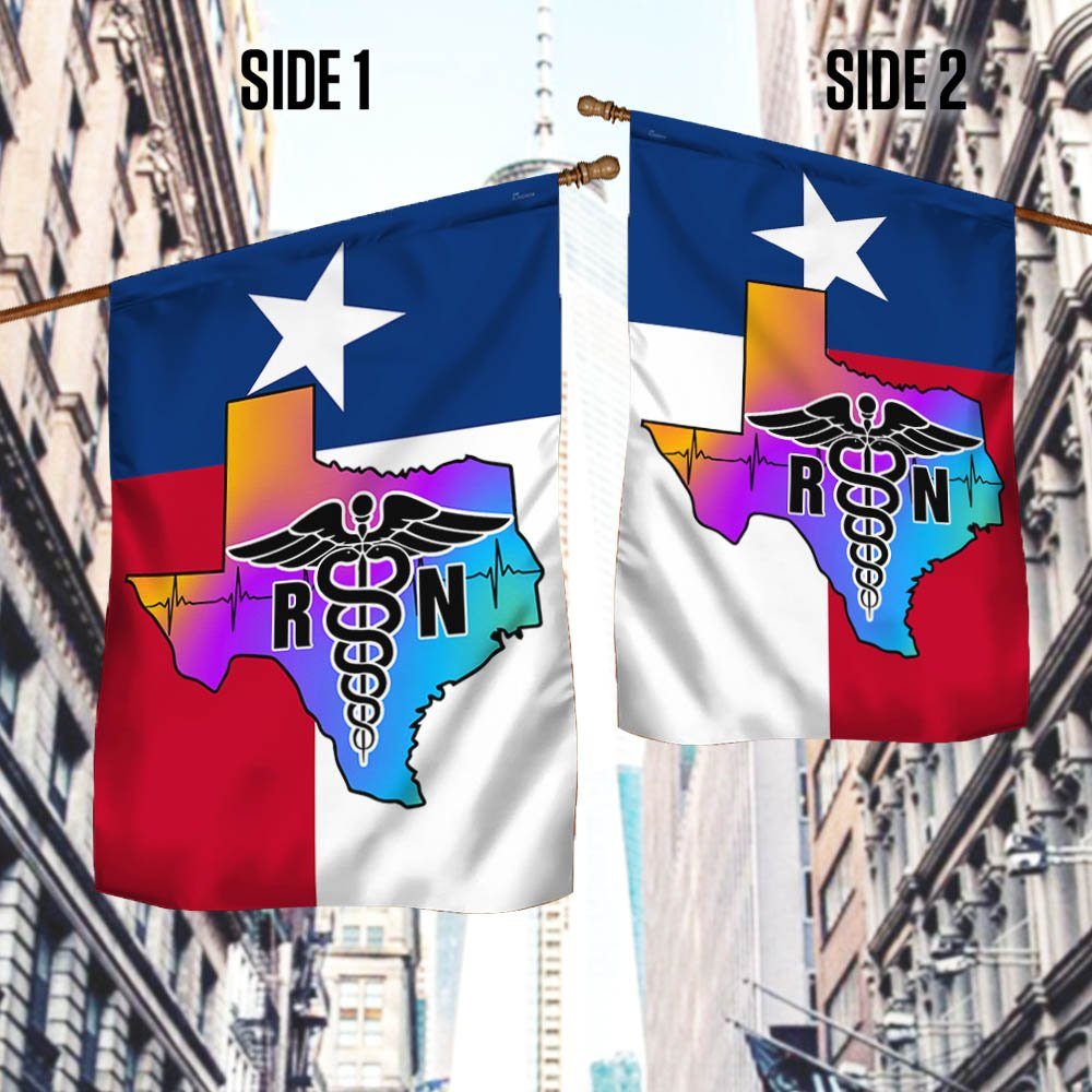 Nurse Texas Flag Registered Nurse RN TQN1123F