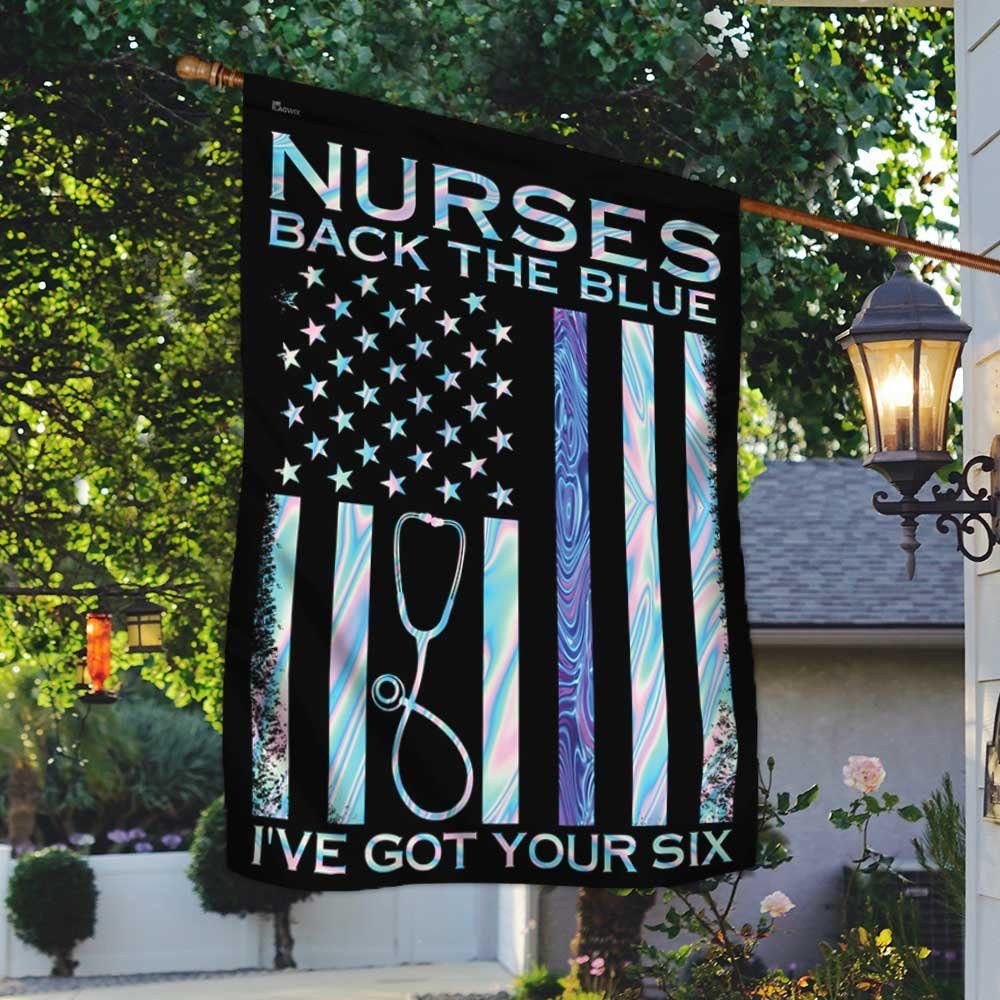 Nurses Back The Blue Flag