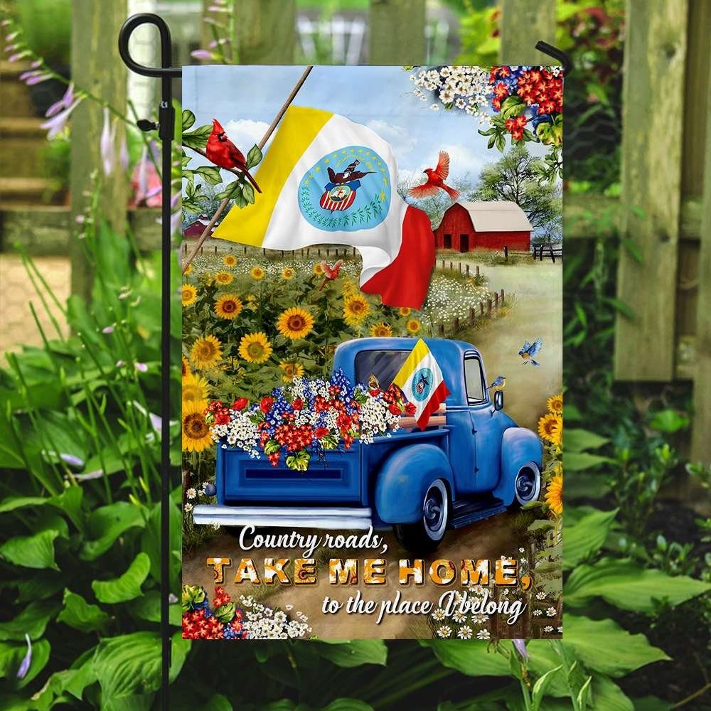 Ohio Country Roads Flag