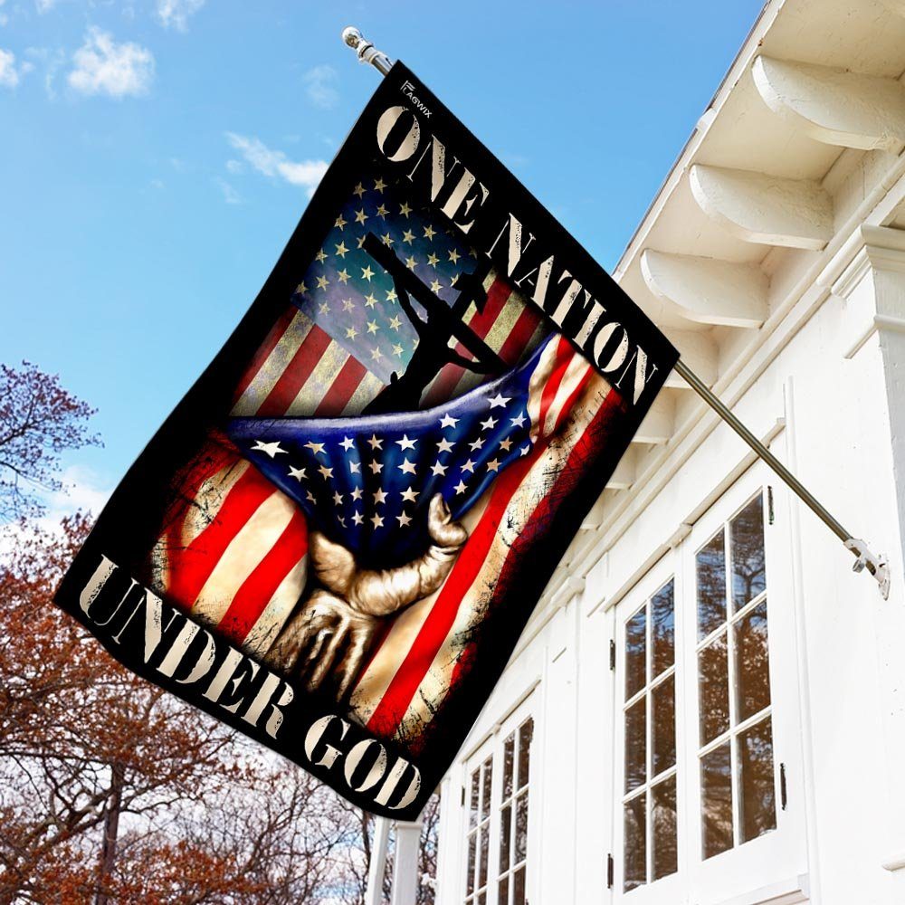One Nation Under God  Flag
