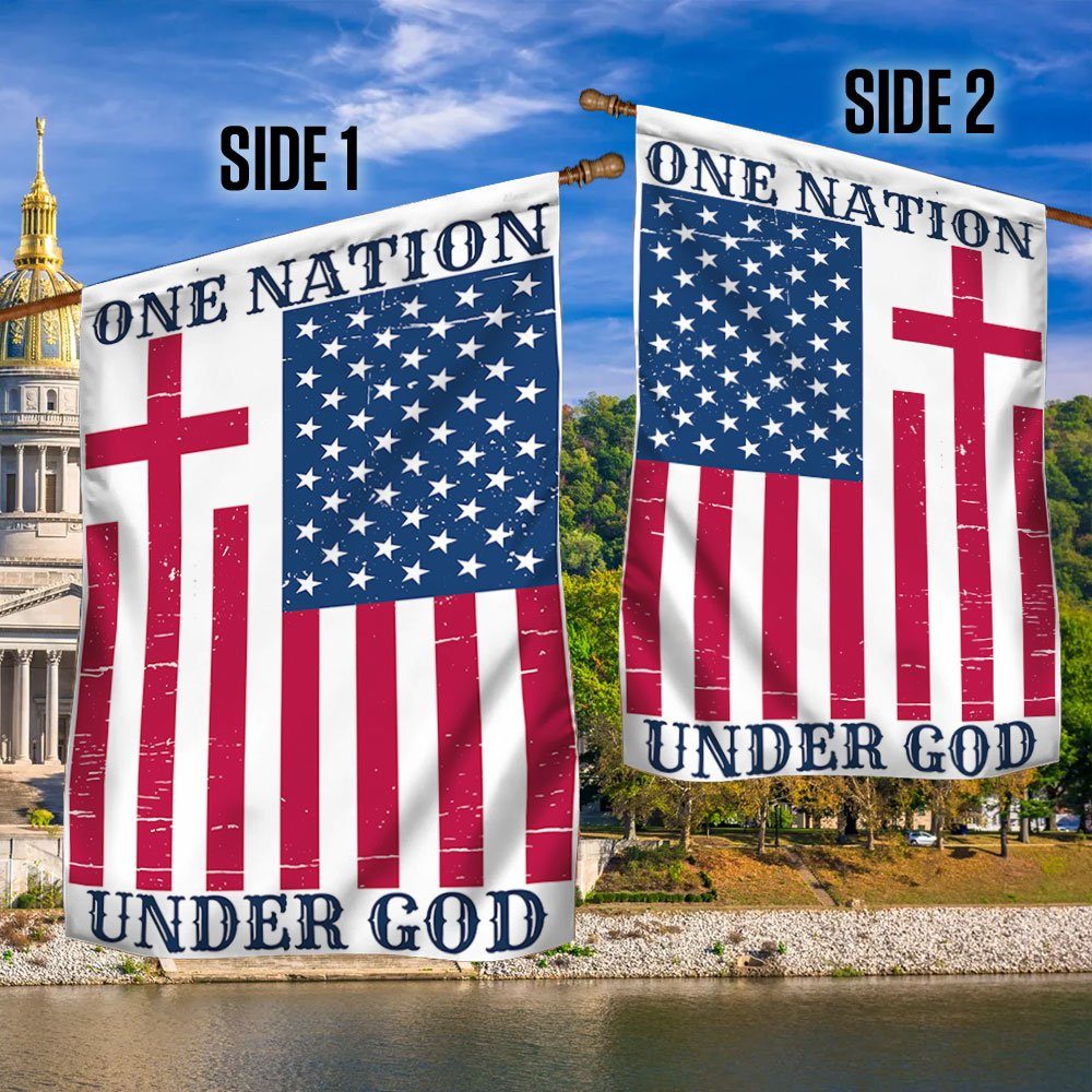 One Nation Under God American Flag MLN873F