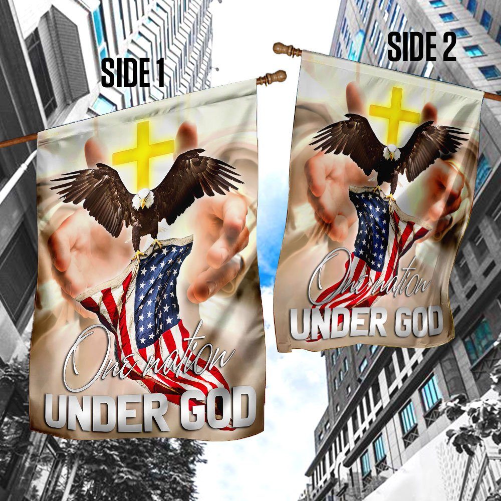 One Nation Under God American Patriotism Flag One Nation Under God American Patriotism Flag