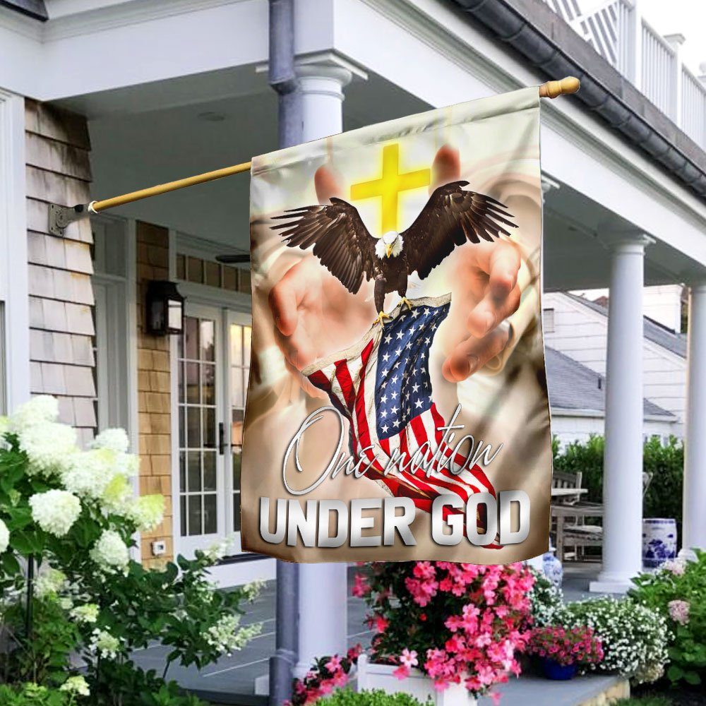 One Nation Under God American Patriotism Flag One Nation Under God American Patriotism Flag
