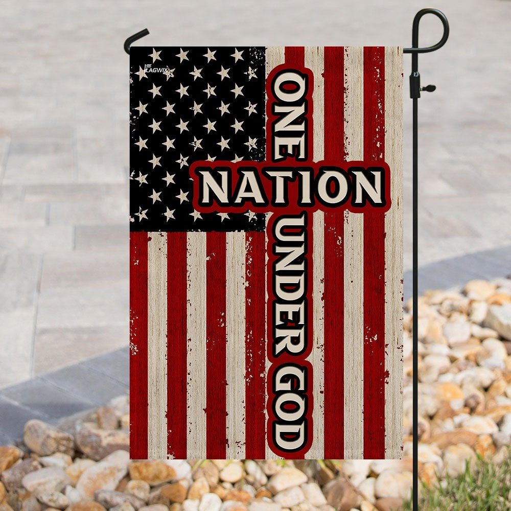 One Nation Under God Flag One Nation Under God Flag