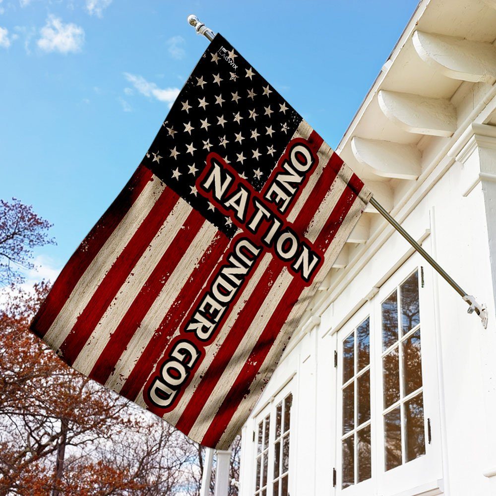 One Nation Under God Flag One Nation Under God Flag