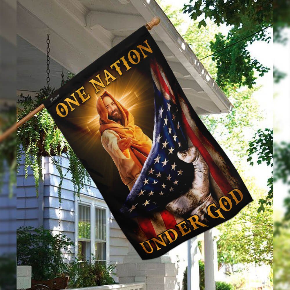 One Nation Under God Flag One Nation Under God Flag