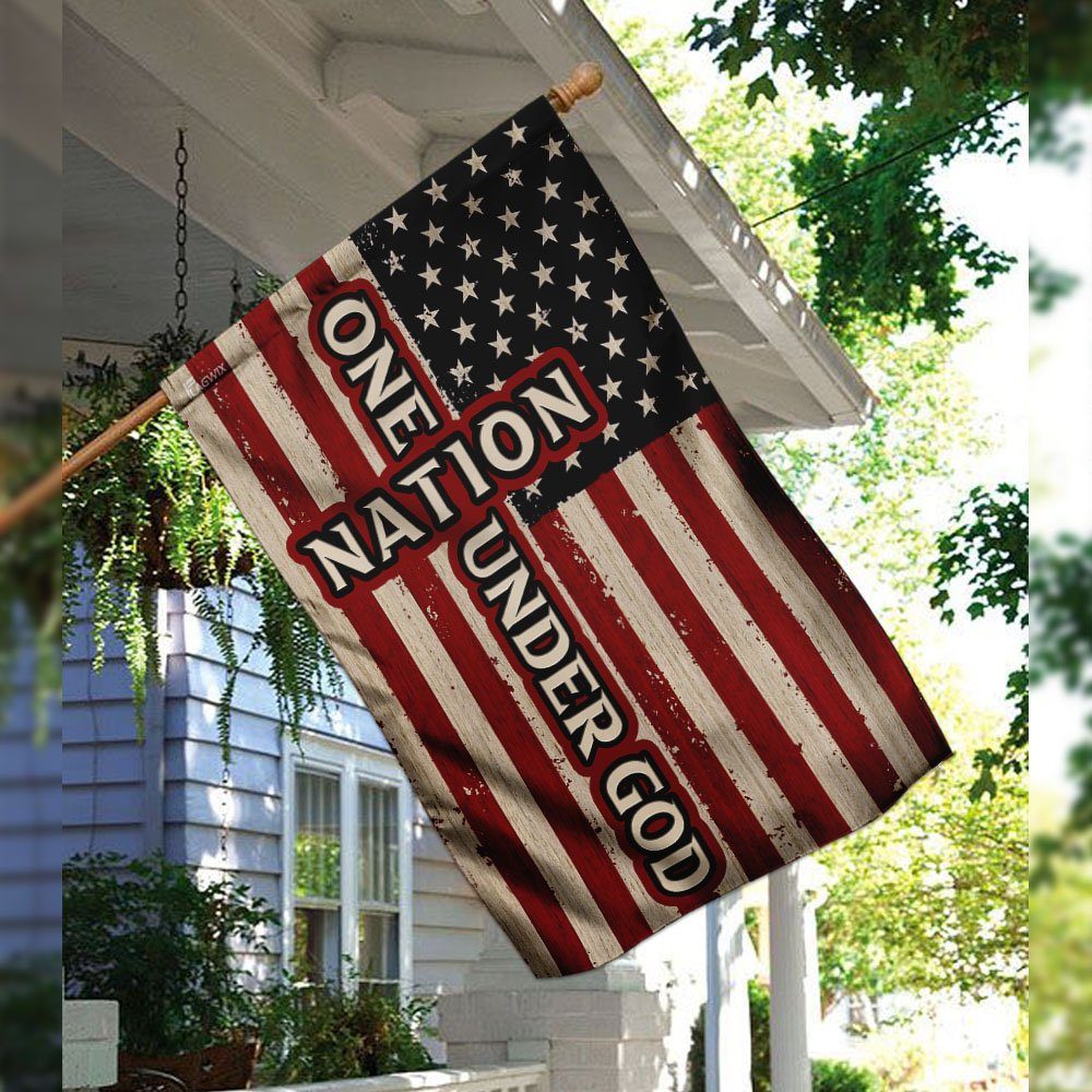 One Nation Under God Flag One Nation Under God Flag