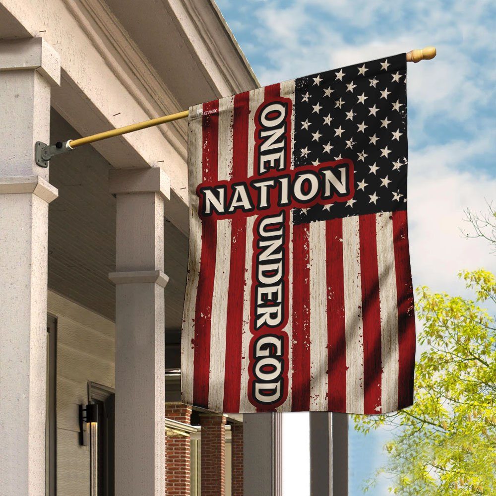 One Nation Under God Flag One Nation Under God Flag
