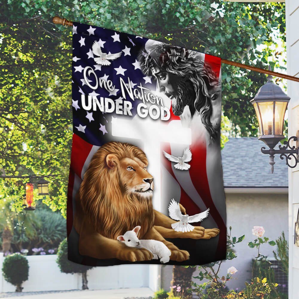One Nation Under God Flag PN249F