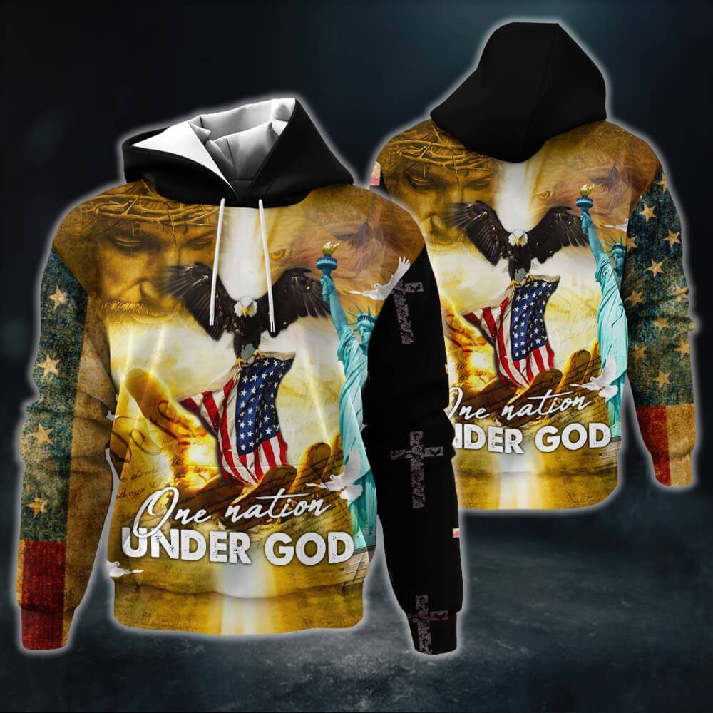 One Nation Under God Hoodie PN1203HD