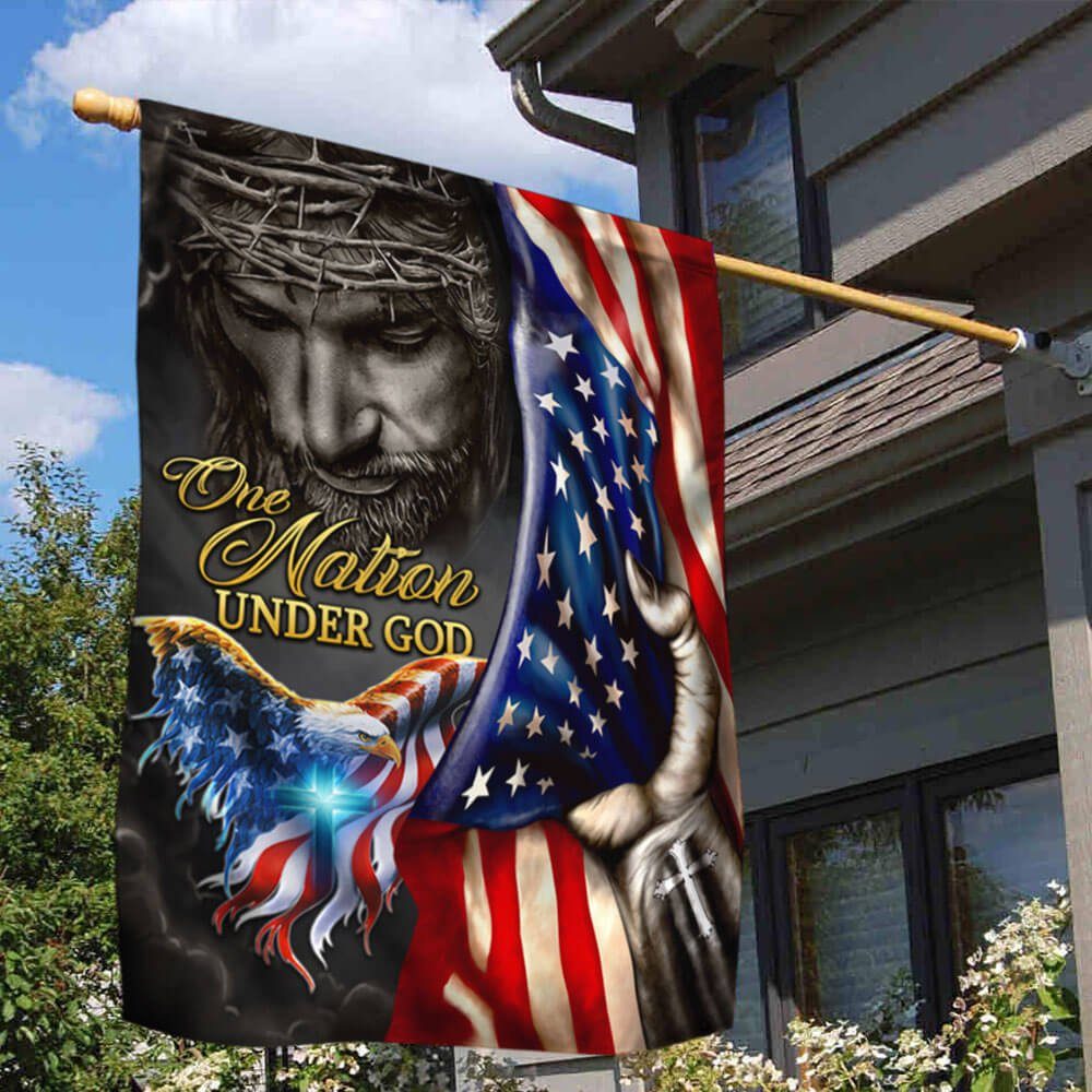 One Nation Under God US Flag THB3854F