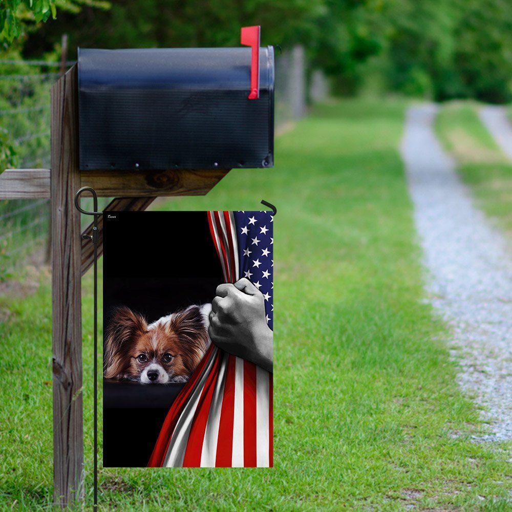 Papillon American US Flag Papillon American US Flag