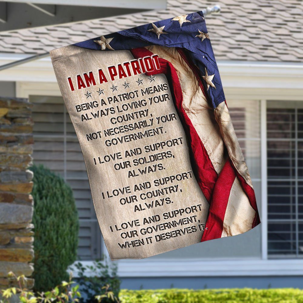 Patriot Flag I Am A Patriot MLH1918F