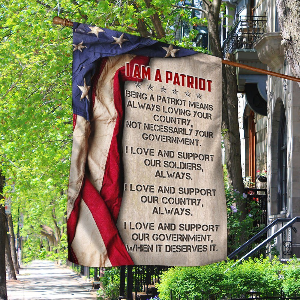 Patriot Flag I Am A Patriot MLH1918F