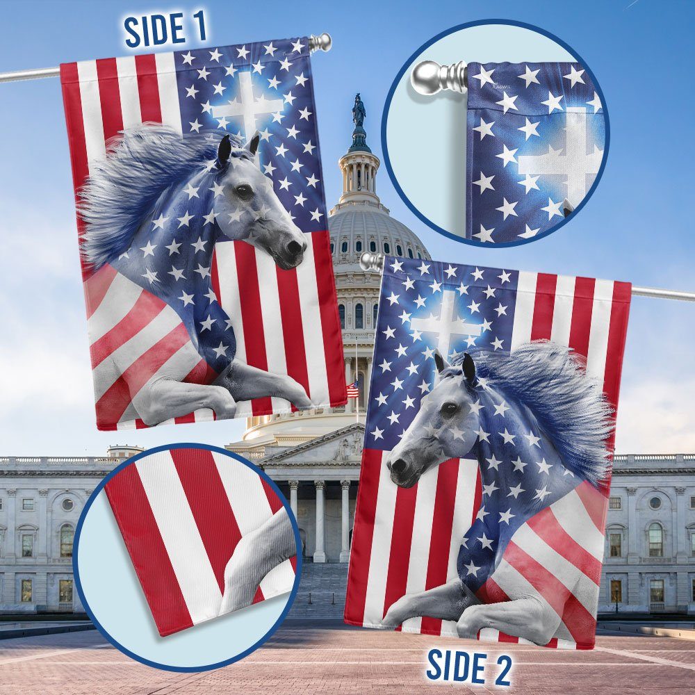 Patriot Horse American Flag MLN693F