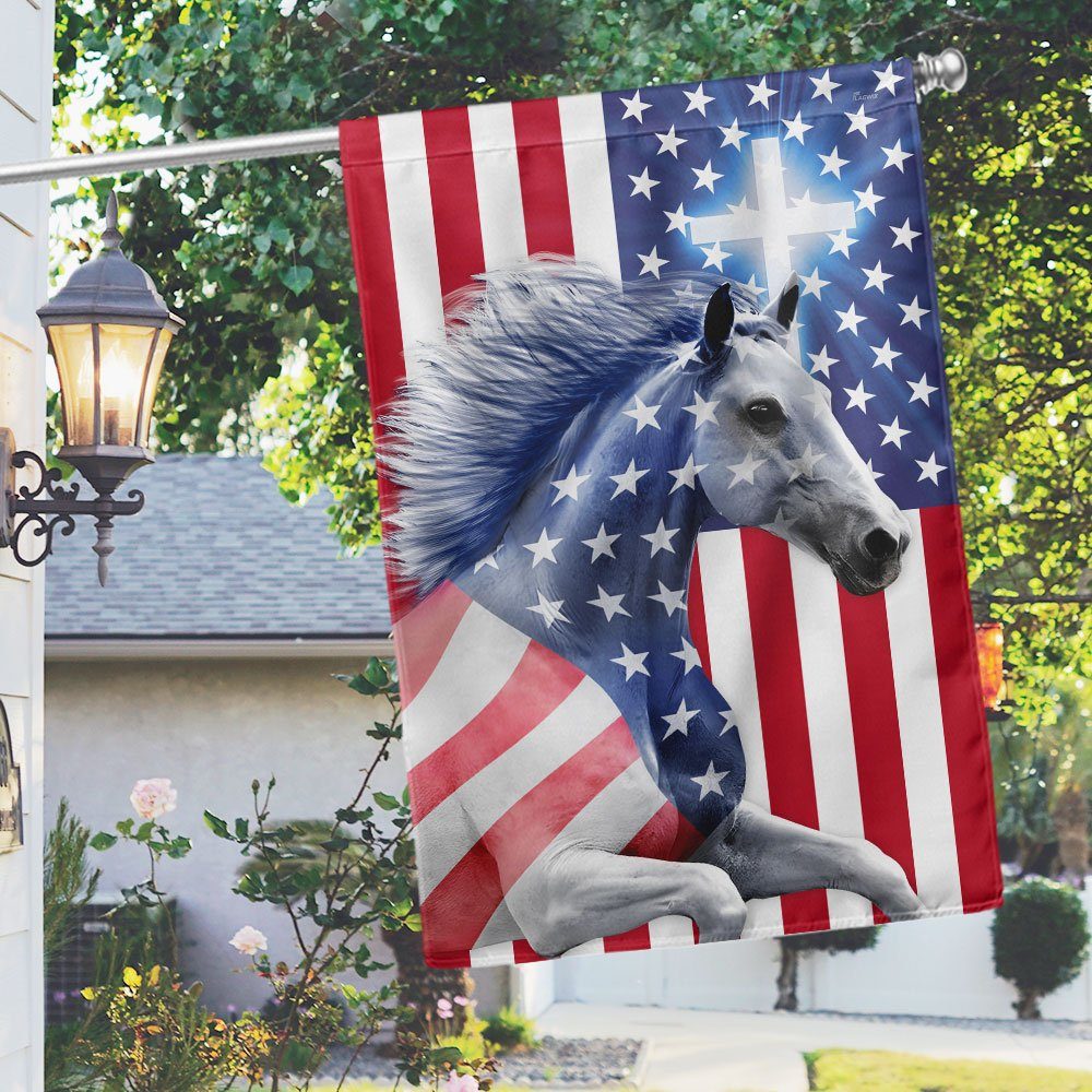 Patriot Horse American Flag MLN693F