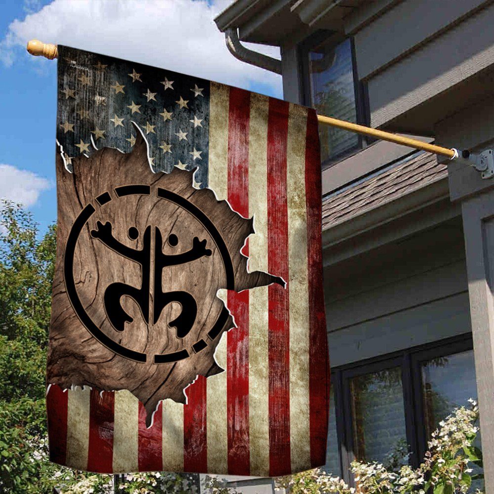 Patriotic Coqui American Flag THN2052Fv2