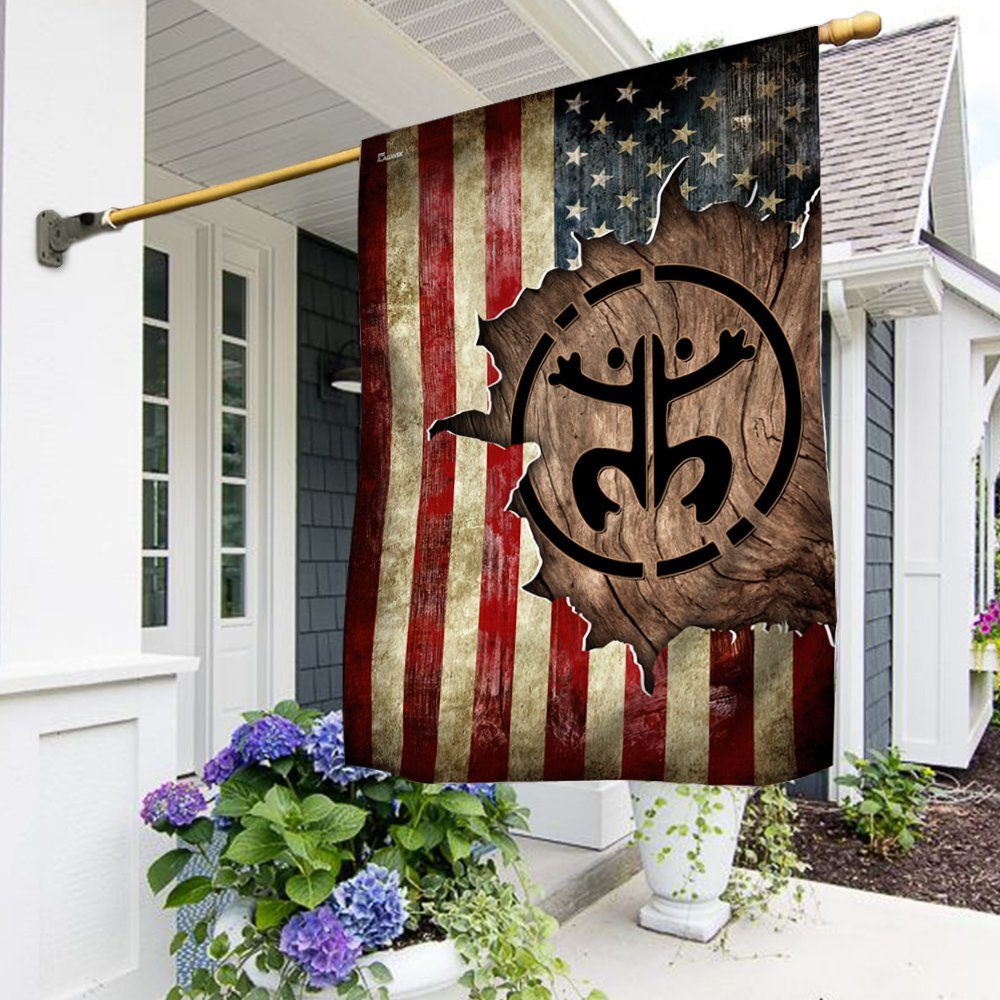 Patriotic Coqui American Flag THN2052Fv2