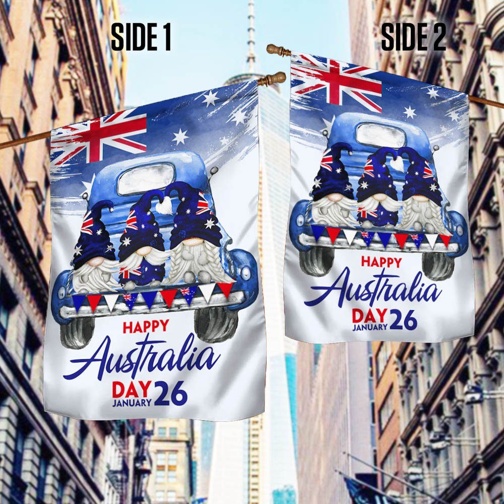 Patriotic Gnome Australia Flag Happy Australia Day MLN819F