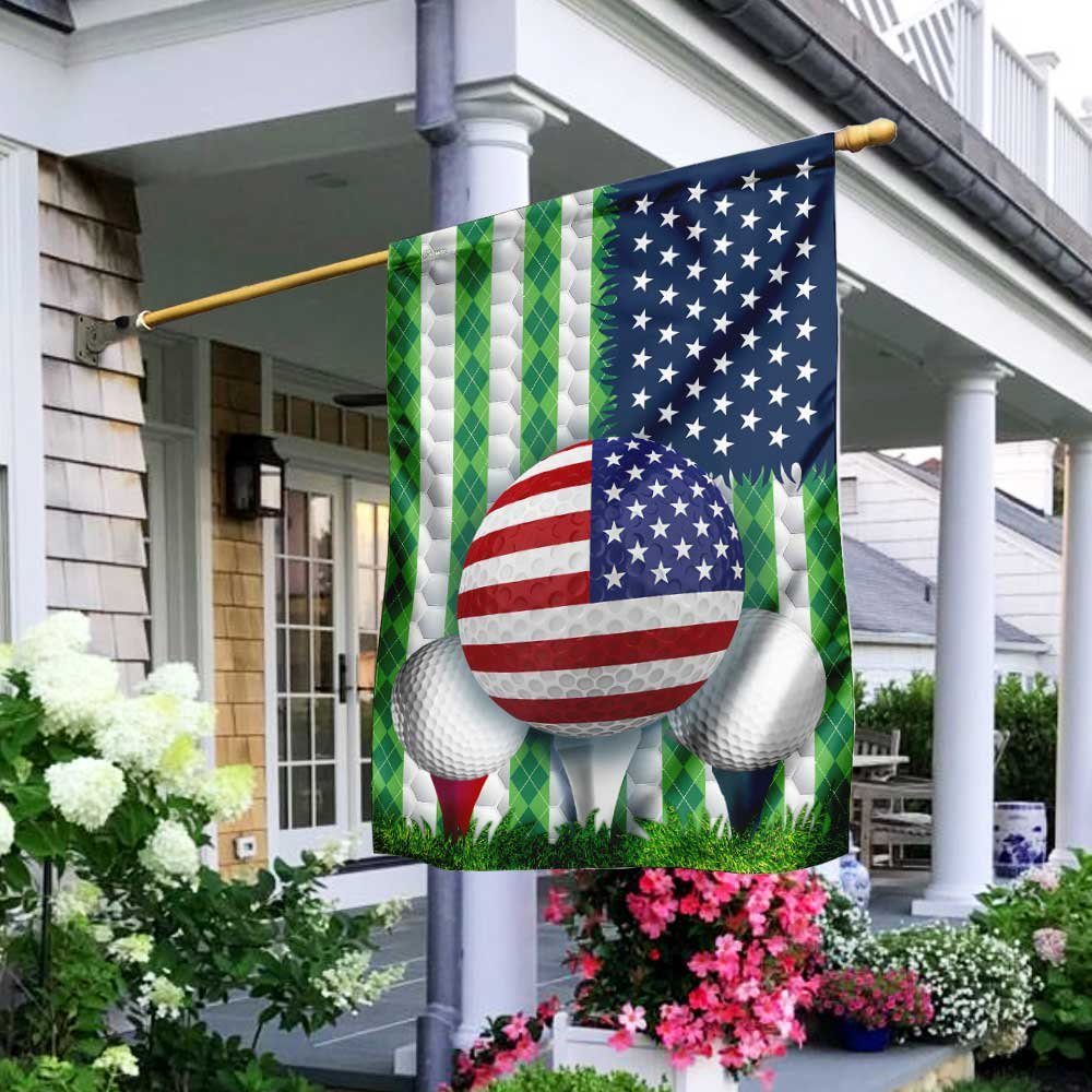 Patriotic Golf American Flag – Flagwix
