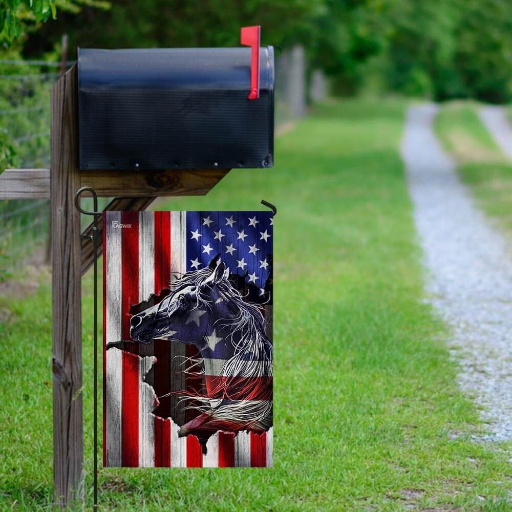 Patriotic Horse American Flag Patriotic Horse American Flag