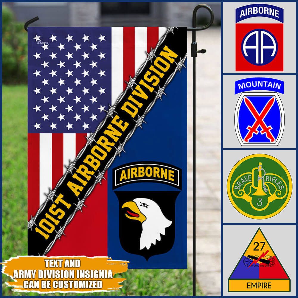 Personalized Flag United States Divisions THB3134FCT