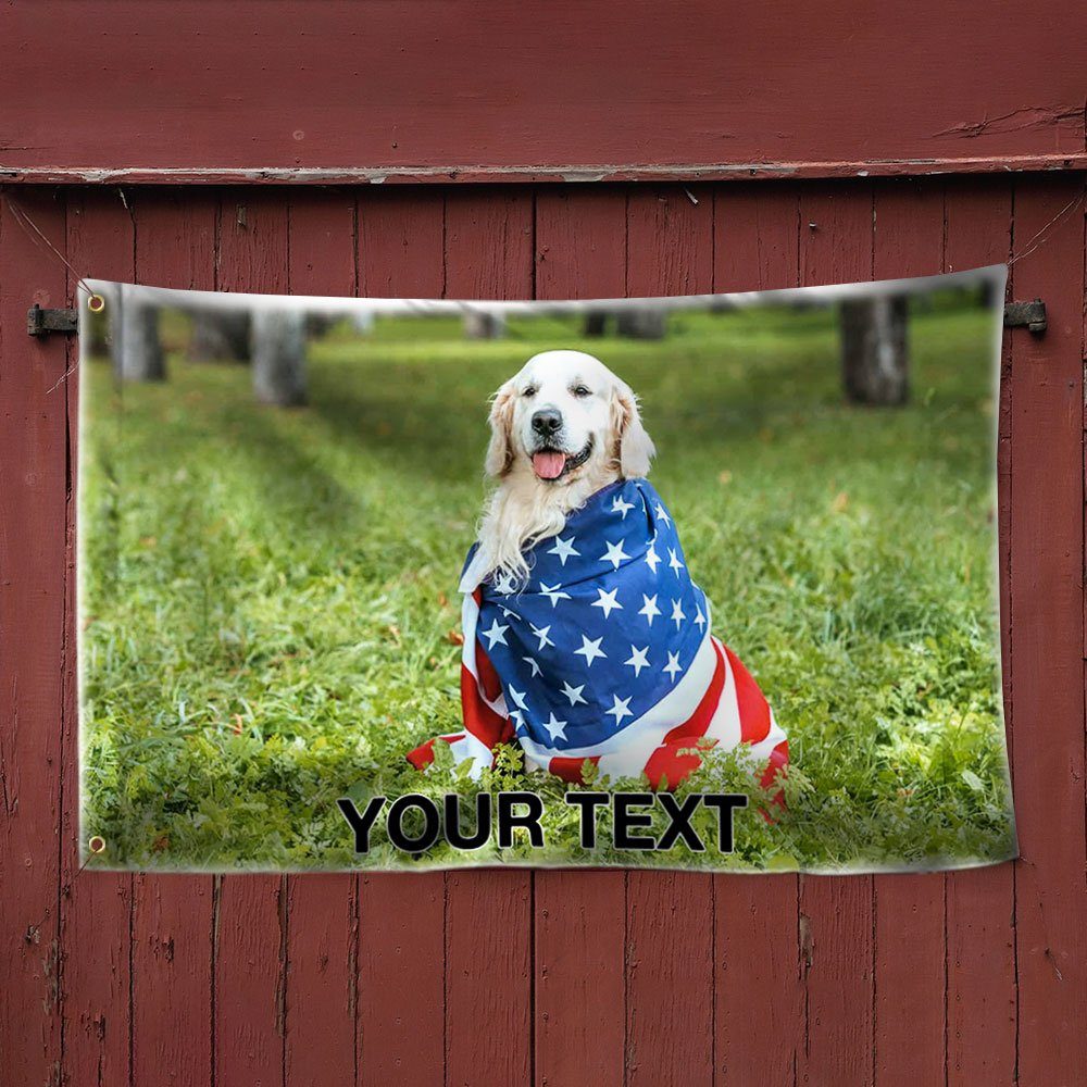 Personalized Grommet Flag Custom Image Grommet Flag BNN605GFCT