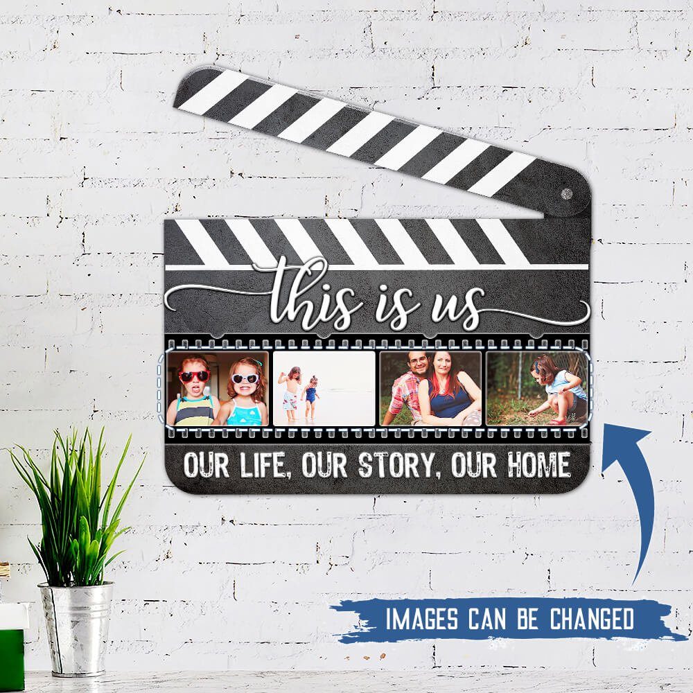 Personalized Hanging Metal Sign Family PN593MS