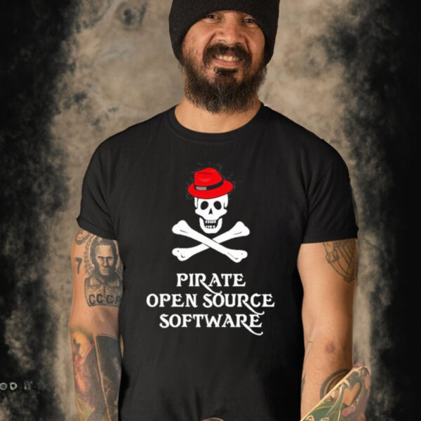 pirate Open Source Software Shirt