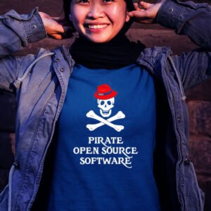 pirate Open Source Software T Shirt