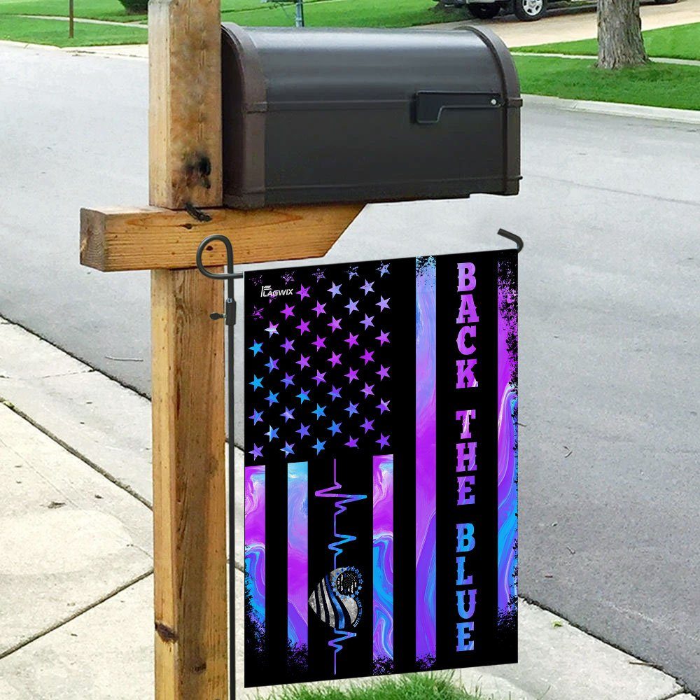 Police Back The Blue Flag Police Back The Blue Flag