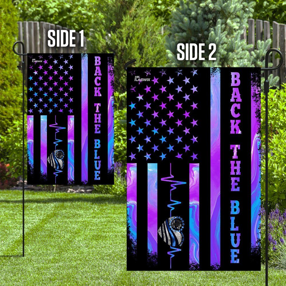 Police Back The Blue Flag Police Back The Blue Flag