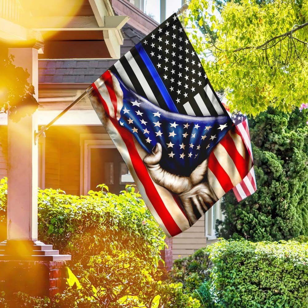 Police Officer Flag
