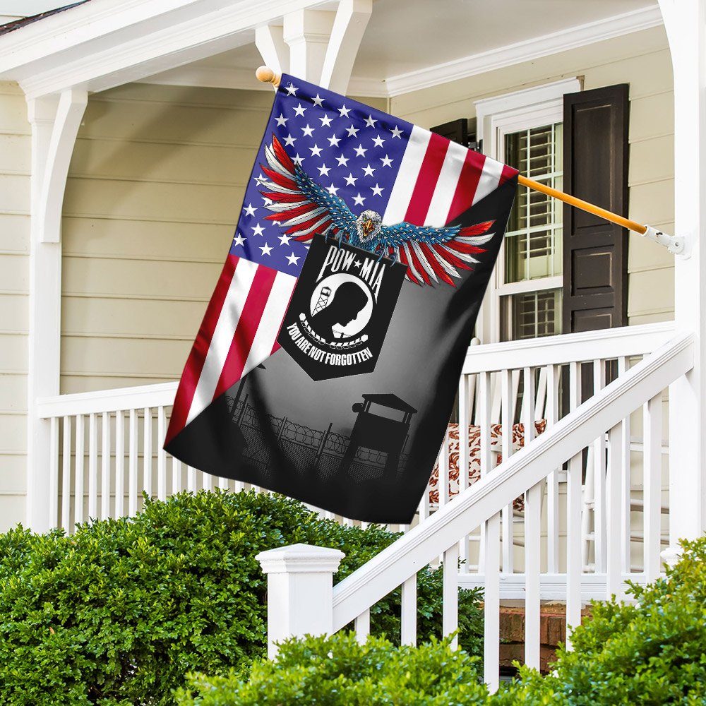 Pow Mia You Are Not Forgotten Flag TRL1024F