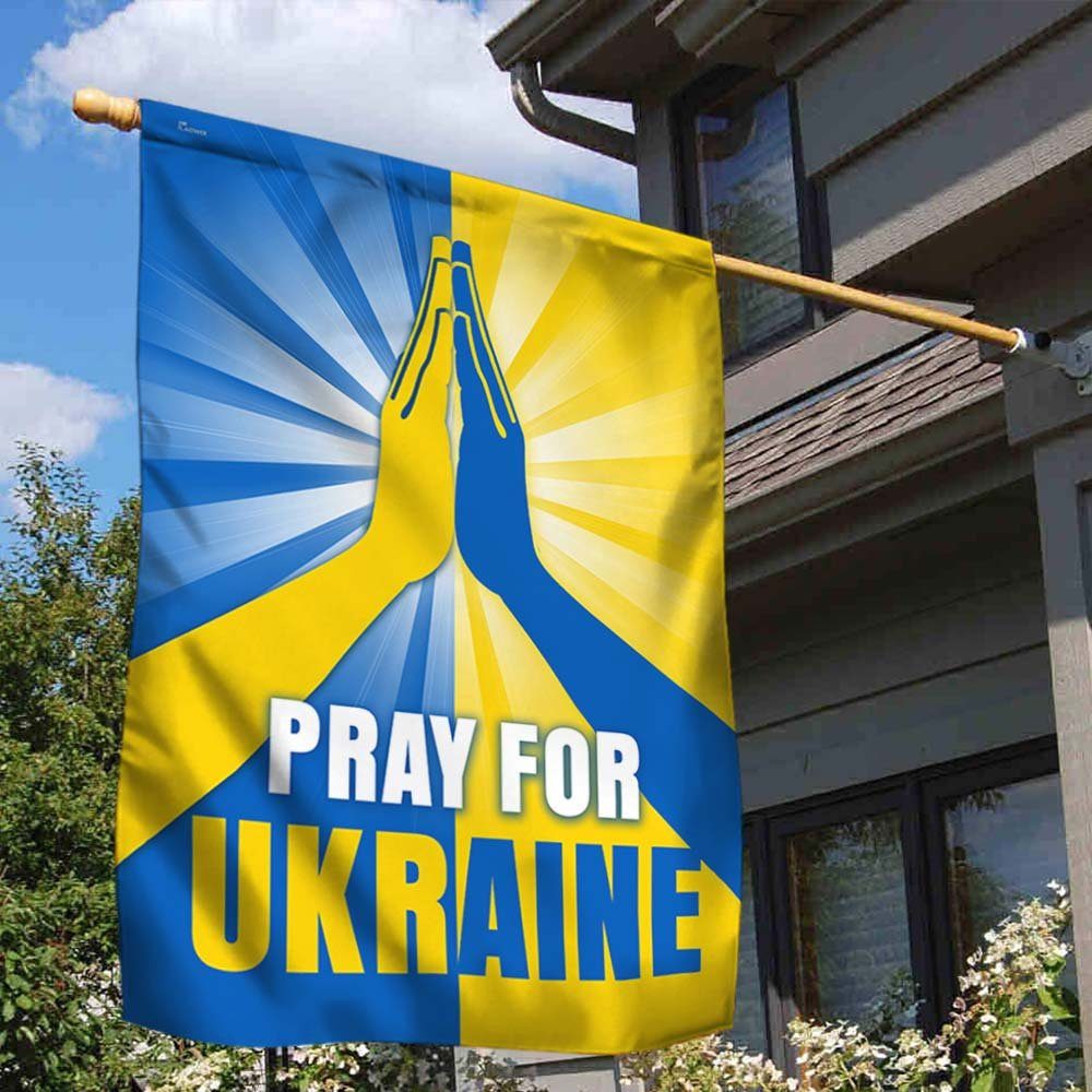 Pray For Ukraine Flag Ukraine Strong DBD2472F