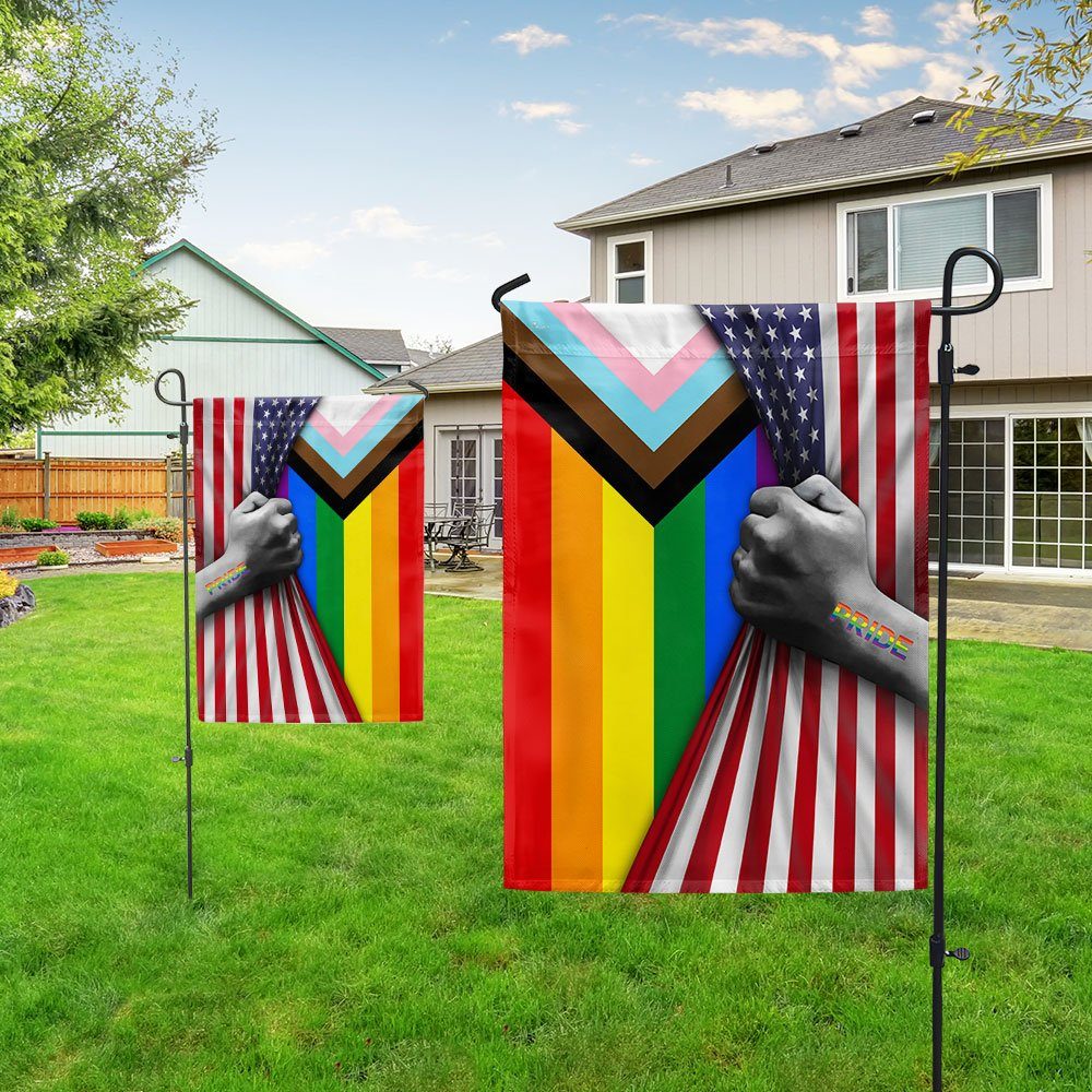 Progress Pride LGBTQ Flag MLN1184F