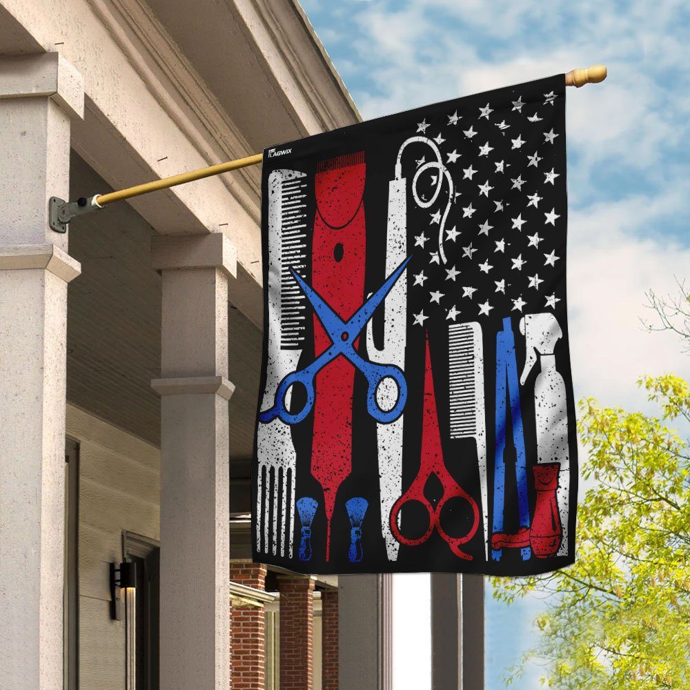 Proud Barber, Hairdresser, and Hair Stylist Flag